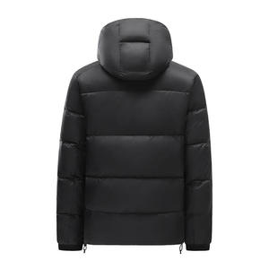 Chaqueta de Plumón con Capucha para Hombre, Impermeable, Transpirable, Gruesa, con Cierre, Largo Regular, para Invierno y Actividades al Aire Libre - Product Image 3
