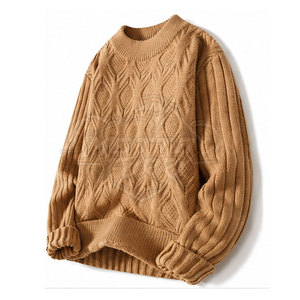 Nouveau design – Pull en laine 100 % respirant pour homme, tricot doux, idéal pour l'hiver, les loisirs, les voyages, le bureau et la mode du week-end - Product Image 3