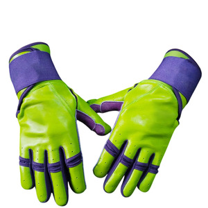 Guantes de Bateo de Béisbol y Sóftbol al por Mayor, Alta Calidad, 100% Cuero, Duraderos, Transpirables, para Hombre, Colores y Logotipo Personalizados - Product Image 6