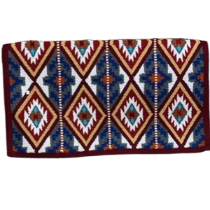Couverture de selle western en laine, tapis de selle pour cheval, fabrication sur mesure, fournisseur en gros, exportateur, fabricant d'usine - Product Image 1