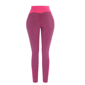 Leggings de yoga pour femmes, de qualité supérieure, conçus pour l'activité, profil affiné, taille haute, effet push-up, parfaits pour l'entraînement et le sport. - Product Image 3