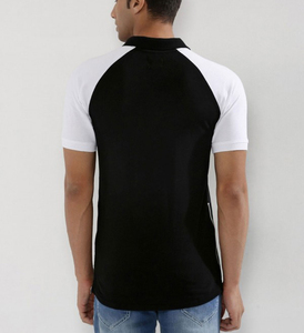 Polo de Golf de Primera Calidad 2026, Personalizado y Bordado, Transpirable, de Secado Rápido, Antiarrugas, Color Negro Sólido - Product Image 5