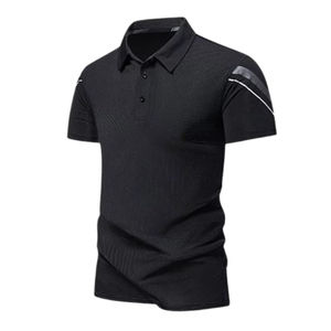 Polo Casual de Manga Corta, Premium, Transpirable, de Algodón Suave, Cómodo, Ligero, Elegante y Moderno - Product Image 1