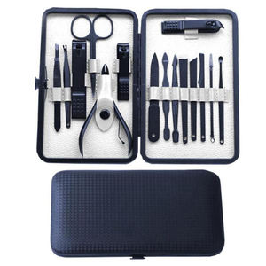 (SILVER - RED) 10pcs Manicure <b>Set</b> Travel Mini <b>Nail</b> Clippers Kit Pedicure Care Tools Stainless Steel Instrument <b>Set</b> 2026 - Product Image 4