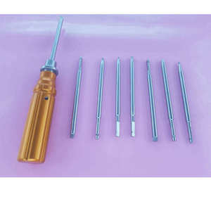 ไขควงด้ามทองพร้อมหัวเปลี่ยนได้ 7 แบบ ชุดเครื่องมือศัลยกรรมกระดูก - Product Image 4