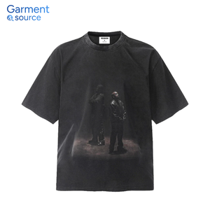 เสื้อยืดสโลแกนเสื้อยืดแฟชั่นกราฟิกสำหรับผู้ชายและผู้หญิงวัสดุผ้าฝ้าย100% - Product Image 2