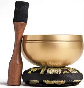 Bol chantant traditionnel en métal pour la méditation, la thérapie, le yoga, la guérison et la relaxation - Product Image 1