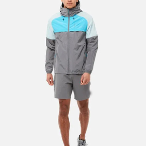 Conjunto Deportivo de Invierno 2026 Personalizado, Informal, de Alta Calidad, de Secado Rápido, Chaqueta Cortavientos Tejida, Ropa Deportiva para Hombre, Poliéster/Algodón - Product Image 1
