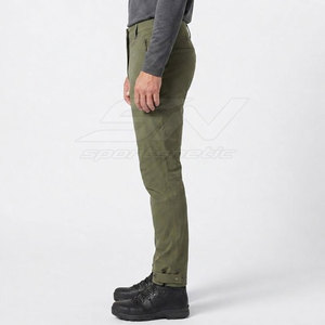 Pantalon de randonnée pour homme avec poches cargo utilitaires, tissu léger, empiècements renforcés et design de cheville réglable - Product Image 6