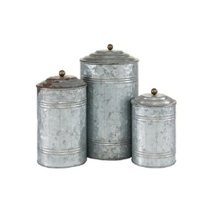 Juego de 3 recipientes para azúcar, té y café, de alta calidad, para la mesa de la cocina, con tapa, decorativos. - Product Image 2