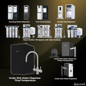 Robinet d'eau chaude AQUATEK BC TAP SE 316L en acier inoxydable avec interrupteur de sécurité, rotation à 180 degrés, distributeur d'eau sous l'évier, électrique - Product Image 5