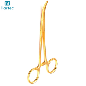 Pince de pêche en acier inoxydable plaqué or, à bec courbé, avec verrouillage, écarteur d'hameçons profonds, équipement de pêche - Product Image 2
