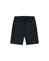 Nouveau Short Bermuda Homme 2026 Couleur Unie avec Cordon de Serrage Taille Mi-Haute Style Décontracté 100% Coton Toile Séchage Rapide Noir En Promotion - Product Image 5