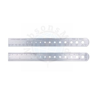 Juego de Instrumentos Quirúrgicos para Medición Manual de Alambres Ortopédicos K-Wire, Calibrador de Acero Inoxidable, Regla y Guía de Tallas para Alambres Steinmann y Varillas - Product Image 6