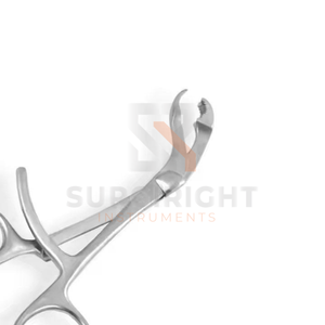 Pince à os Verbrugge en acier inoxydable, pince orthopédique à verrouillage à cliquet, réutilisable, pour usage vétérinaire et chirurgical, certifiée CE - Product Image 5