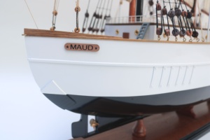 Maqueta de Barco de Vela de Madera Hecha a Mano - Modelo a Escala del Buque Histórico de la Expedición Ártica, Decoración para el Hogar, Maud - Product Image 2