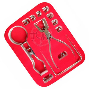 Instrumentos de Goma para Dique de Goma de Acero Inoxidable para Procedimientos Dentales: Construcción Duradera y Fácil Esterilización - Product Image 4