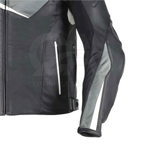 Men Custom Body OEM Motorbike Jacket 2026 Motorbike Leather Jacket <b>Back</b> <b>Support</b> Motorcycle Auto Racing Wear - Product Image 5