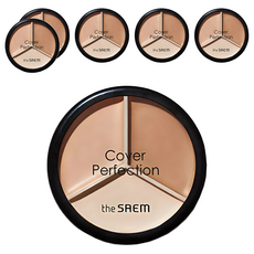 The Saem Cover Perfection Triple Pot Cream Concealer 13.1g Contour Beige 6pz - Prezzo Scontato - Product Image 1