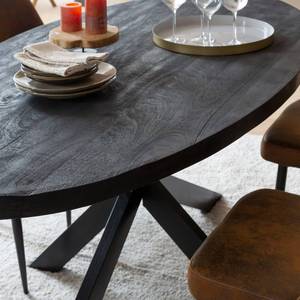 Table à manger ovale en bois de manguier Vandana Nimbus Altis - Product Image 4