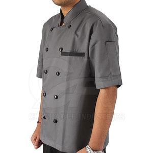 OEM Custom Chef Jacket Manufacturer Supplier Chef <b>Uniform</b> Jacket Best Stylish Chef Jacket for Fine Dining <b>Restaurant</b> Staff - Product Image 2