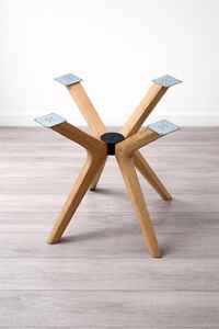 Patas de mesa de madera de haya maciza de primera calidad, base moderna de madera para mesa de comedor, mesa de madera resistente para mesa de comedor o mesa de centro - Product Image 4