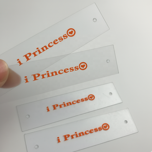 Пользовательские этикетки для одежды из ПВХ, мягкие бирки для багажа, бирки с именами, ценники, вставки для одежды, бирки - Product Image 1