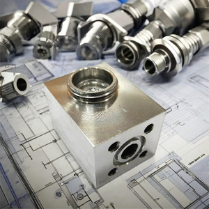 Bloque de Distribución Hidráulico/Neumático DFK de Acero Inoxidable Personalizado Nuevo - Product Image 6