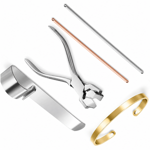 MANAN INSTRUMENTS Juego de Herramientas de Grabado de Acero Inoxidable con Herramientas de Ajuste de Brazaletes para Fabricación de Pulseras y Rodillos - Product Image 4