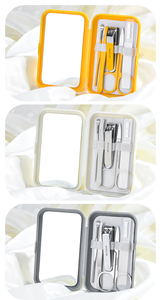 Wholesale Price Rose Gold Professional Pedicure <b>Set</b> 12 Piece Precision <b>Nail</b> Care 4 in 1 <b>Nail</b> Clipper Single Spring Bag - Product Image 6