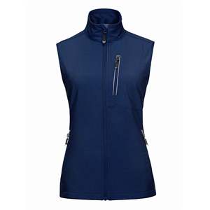 Chaleco Deportivo para Mujer con Dobladillo Ajustable, Cierre de Cordón, Tejido Softshell, Ajuste Flexible, Ropa Deportiva - Product Image 1