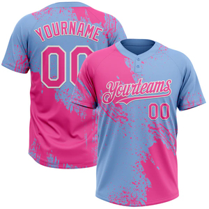 เสื้อเบสบอลซอฟต์บอลแบบสองกระดุมสำหรับเยาวชน ผู้ใหญ่ ชาย หญิง ชุดยูนิฟอร์มทีมกีฬาแบบสั่งทำพิเศษ - Product Image 6