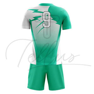 Maillot de volley-ball sublimé respirant à manches courtes, dernier design, pour hommes, ensemble d'équipe en gros, uniformes personnalisés - Product Image 5