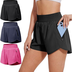 กางเกงออกกำลังกายประสิทธิภาพสูงสำหรับผู้หญิงพร้อมกระเป๋าซิปที่ปลอดภัย กางเกงวิ่งเอวยางยืดสำหรับยิมโยคะ - Product Image 3