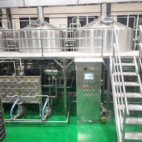 Système d'équipement de saccharification de la capacité 20000L Machine de brassage de bière artisanale 300L/350L