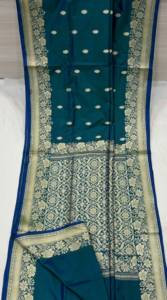 Sari en soie brodée exclusif, vente en gros, tissage métallique Zari, vêtements ethniques indiens, tenue de mariée de luxe, vêtements de fête, directement du fabricant - Product Image 4