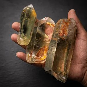 Natural Polished Customized Green Phantom Ruby Loose Crystals Jewelry Rings Necklaces Bracelets DIY <b>Crafts</b> Spiritual - Product Image 5