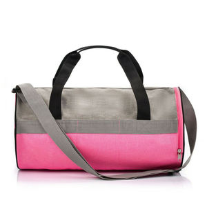 Bolsa de Gimnasio Personalizada con Logotipo, Bolsa Deportiva Redonda Tipo Barril, Bolso de Hombro Ligero para Entrenamiento al Aire Libre, Bolsa de Viaje Grande para Fin de Semana - Product Image 3