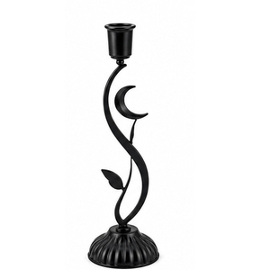 เชิงเทียนทองเหลืองลายอักษรอารบิกสำหรับตกแต่งบ้าน - Product Image 4
