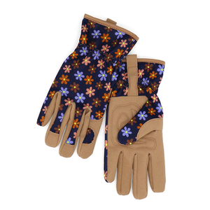 Gants de jardin en cuir respirants pour l'extérieur avec protection des mains, anti-chocs, antidérapants, anti-vibrations, durables - Product Image 2