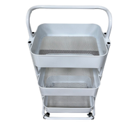 Carrito de Metal para Pestañas WOODEVER con Almacenamiento y Herramientas, Personalizable, Compatible con OEM/ODM/OBM, Origen China, Modelo WE2012-RC-01