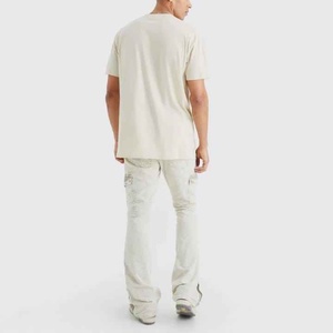 T-shirt Homme Personnalisé en Coton 100% Style Été Streetwear Imprimé Sérigraphié Séchage Rapide Respirant – Prix Usine de Gros - Product Image 4