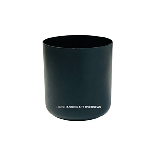 Soporte de luz de té de Metal de alta calidad personalizado HHO recubierto de polvo negro para decoración de iluminación del hogar - Product Image 1