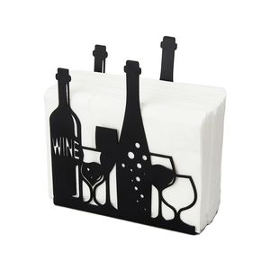 Porte-serviettes en métal portable, élégant support de mouchoirs pour restaurant, accessoire de table fonctionnel pour l'hôtellerie en plein air - Product Image 3
