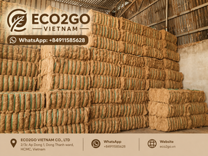 ECO2GO VIETNAM Organic Coconut Fiber Supplier Wholesale Bulk High Quality Eco-Friendly Bale Chemical-Resistant Anti-Uv Features - Product Image 6