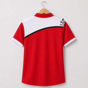 Chemises polo grecques brodées pour femmes, insignes maçonniques héritages Delta Sigma Soror |   Lettres grecques brodées pour femmes de sororité - Product Image 3