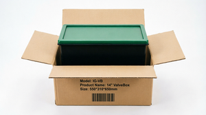 Boîte à vannes IG-VB 14 pouces en plastique robuste pour irrigation, 550x310x650mm, pour la protection des systèmes d'eau souterrains - Product Image 2