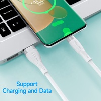 A4T nueva tendencia 1M TPE tipo C cargador carga rápida USB Cables de datos para Samsung para uso en computadora Compatible Urus USB2.0 línea de datos