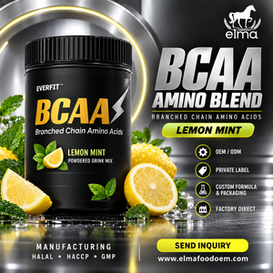 Concentrado de Proteína de Suero de Leche Elma Food 1KG Sin Azúcar Añadido 50 Porciones Fórmula de Crecimiento Muscular con BCAA Proteína en Polvo Sin GMO - Product Image 1