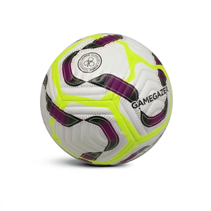GAMEGAZER HB-1001 Hand-Stitched Soccer <b>Ball</b> Size 5 <b>Weight</b> 410-450G Circumference 680-700MM Hybrid Technology Enhanced - Product Image 4
